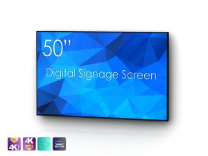 SIGNAMEDIA Digital Signage Monitor 50 Zoll natives-4k