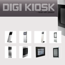 Digi-Kiosk - Klassische Kiosk Systeme aus Dänemark erhältlich bei SIGNAMEDIA Digitale Werbesysteme e.K.