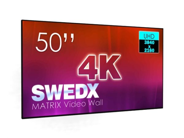 SIGNAMEDIA Digital Signage Video Wall 50 Zoll, Quelle: SWEDX AB, 16353 Spånga, Schweden