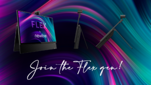 Newline Flex Collaboration Display erhältlich bei SIGNAMEDIA